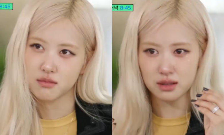rose blackpink cry thumbnail