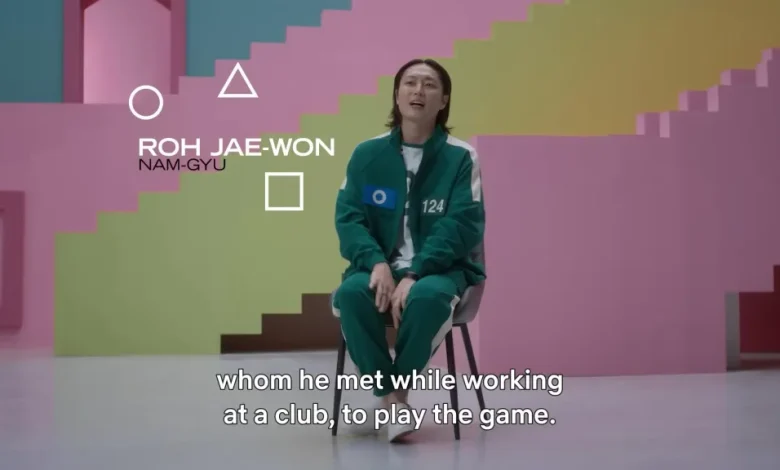squid game Roh Jae-won