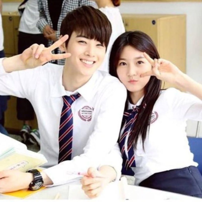 Cha eun woo kim sae ron
