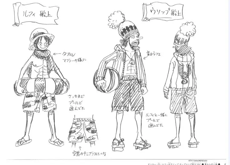 eiichiro oda drawing style