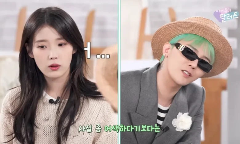IU Admits G-Dragon and I Were Actually Awkward