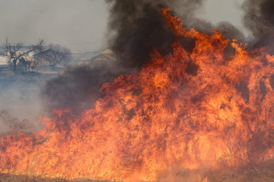 wildfires in Uljin and Samcheok