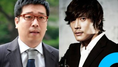 Kang Byung Gyu Assault Lee Byung Hun on the set of Iris