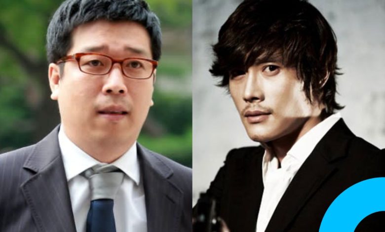 Kang Byung Gyu Assault Lee Byung Hun on the set of Iris