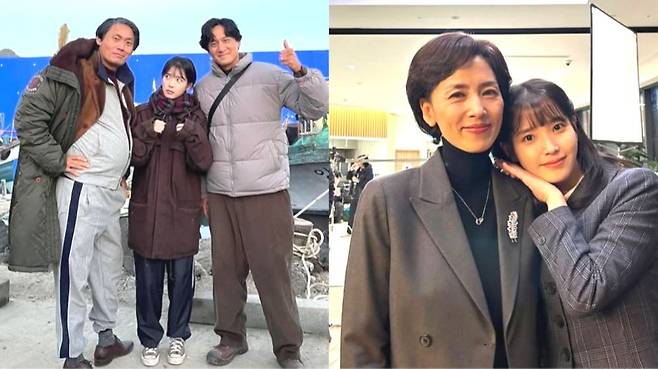 IU leans on late Kang Myung-joo