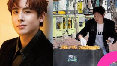 2PM Nichkhun Sells Bungeoppang in Hongdae
