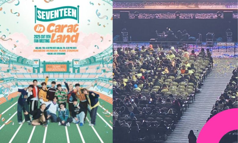 SEVENTEEN Empty Seats at Fanmeeting