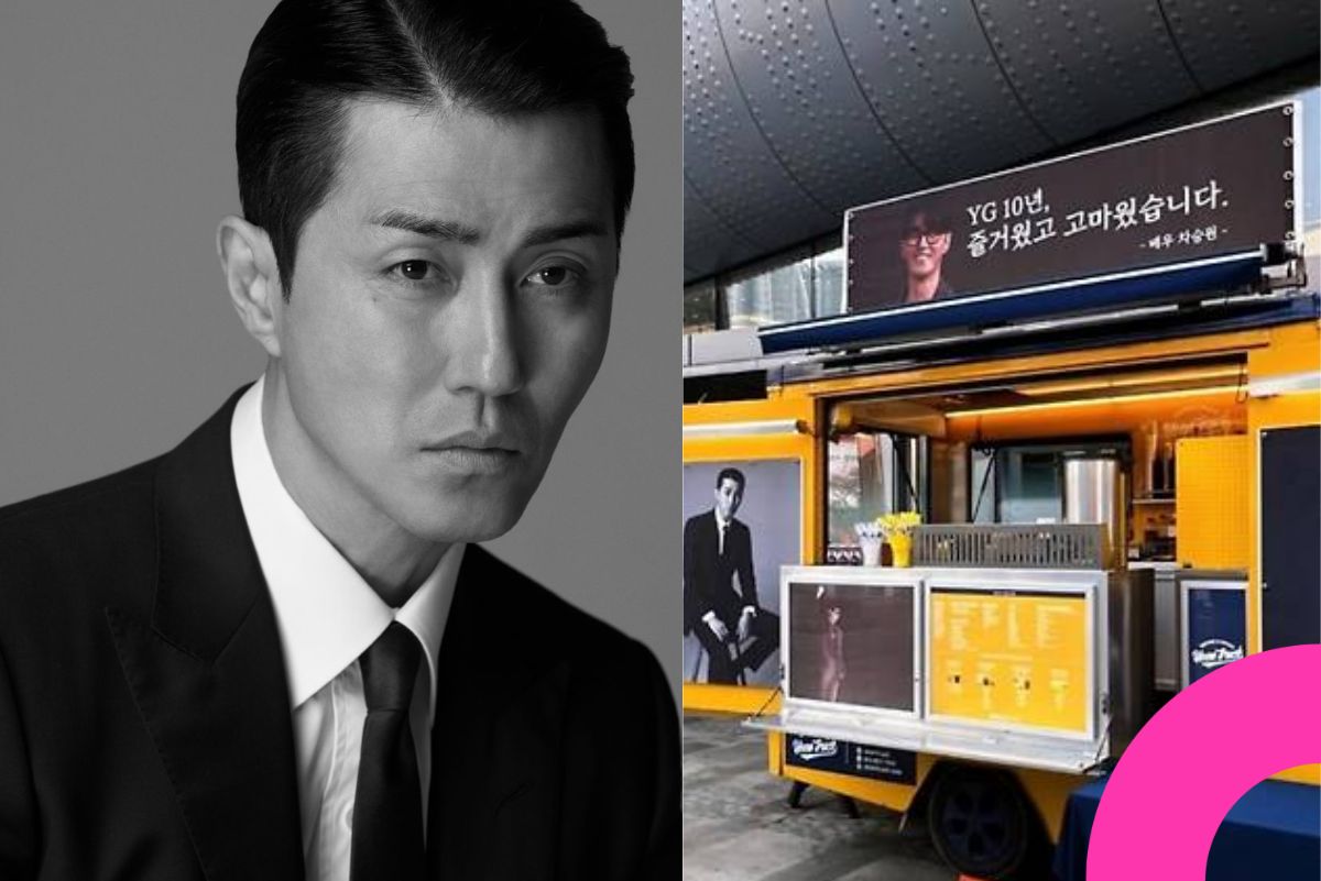 Cha Seung-won Bids Farewell to YG with Coffee Truck after 10 Years