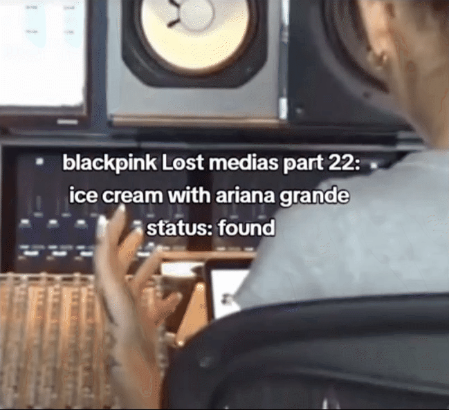 ariana grande lost demo resurfaces ice cream blackpink