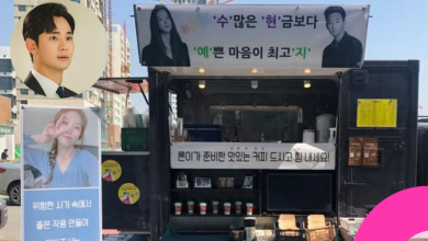 kim sae ron coffee car