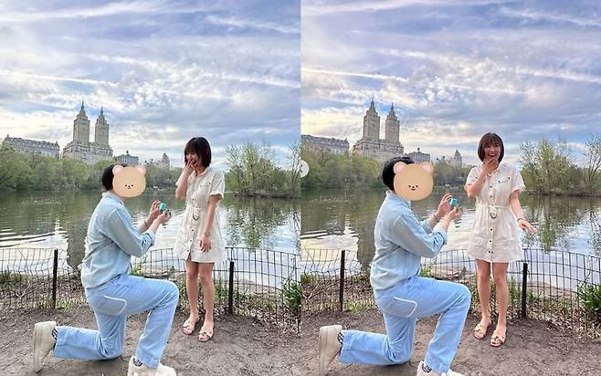 Miss A’s Min Shares Heartwarming Photos of Surprise Proposal in New York 1