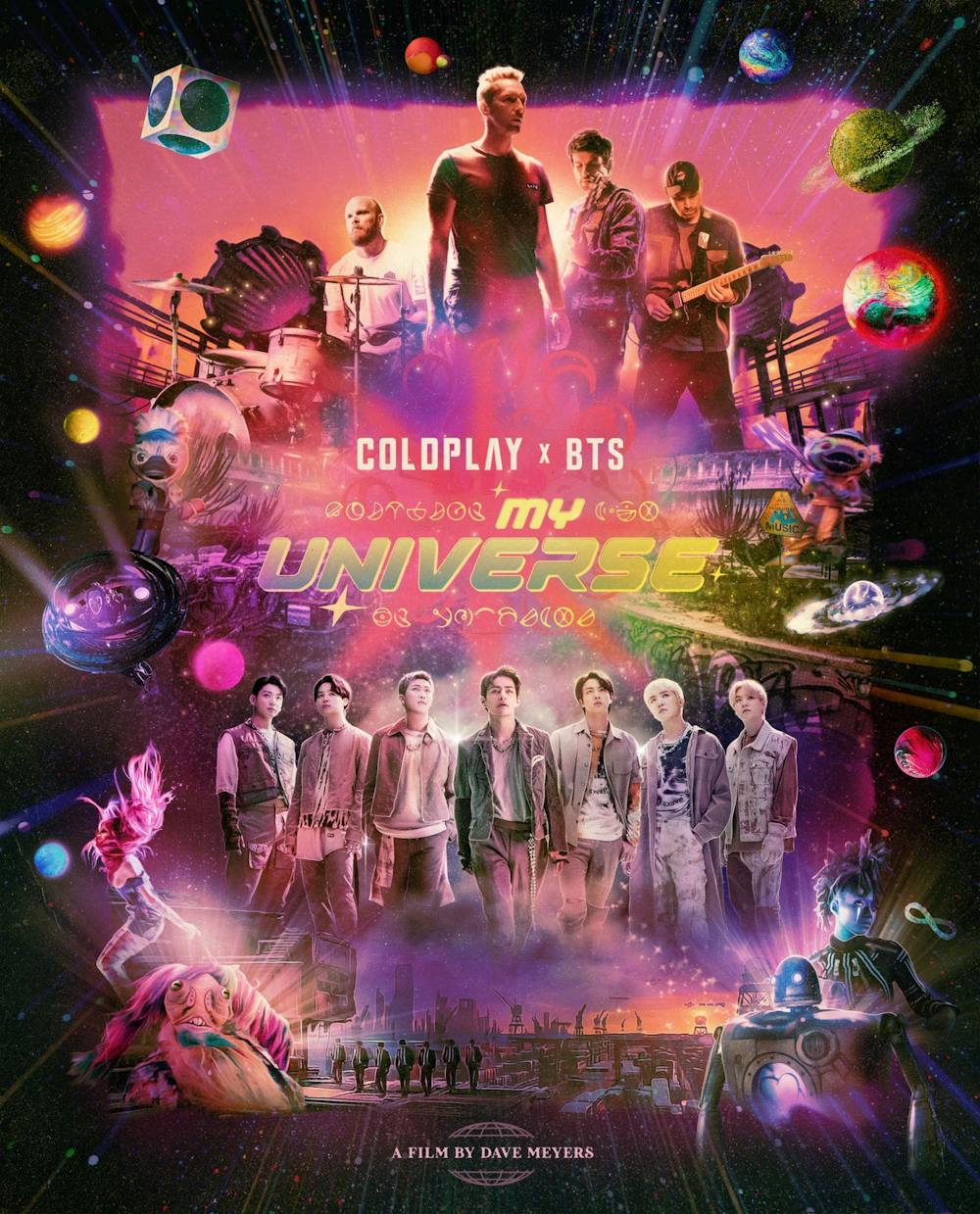 coldplay my universe bts