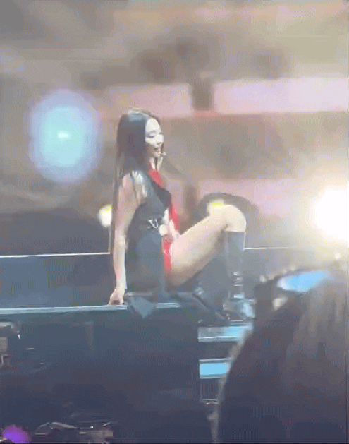 Jennie Coachella wardrobe malfunction 2