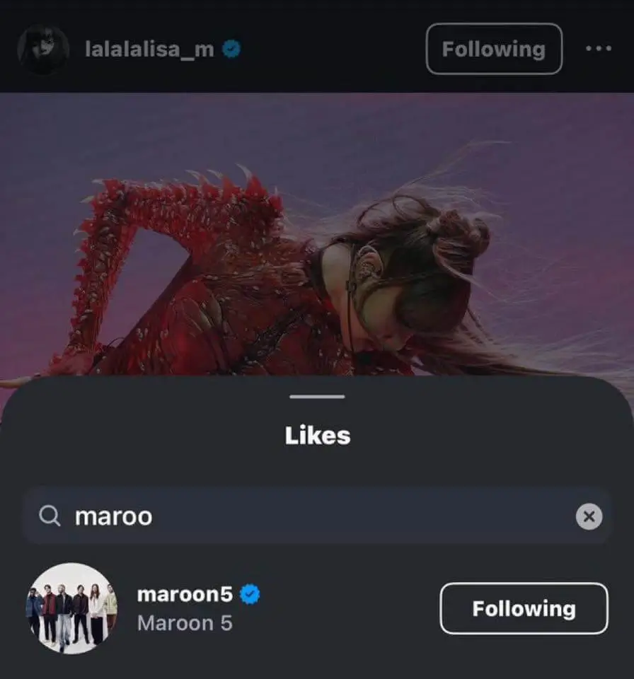 Lisa Maroon 5 collaboration