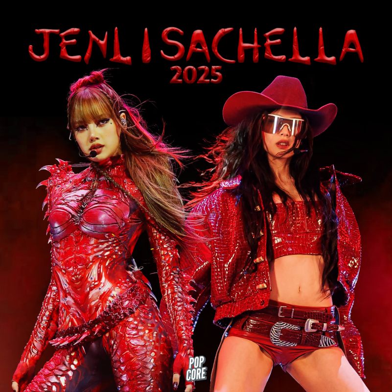 jennie lisa coachella 2025