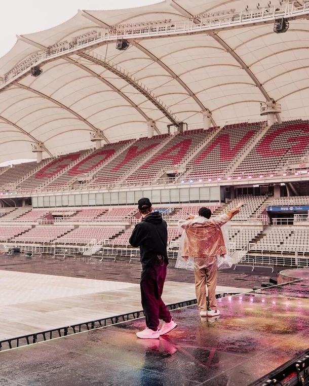 BTS Jin & Coldplay Reunion 2