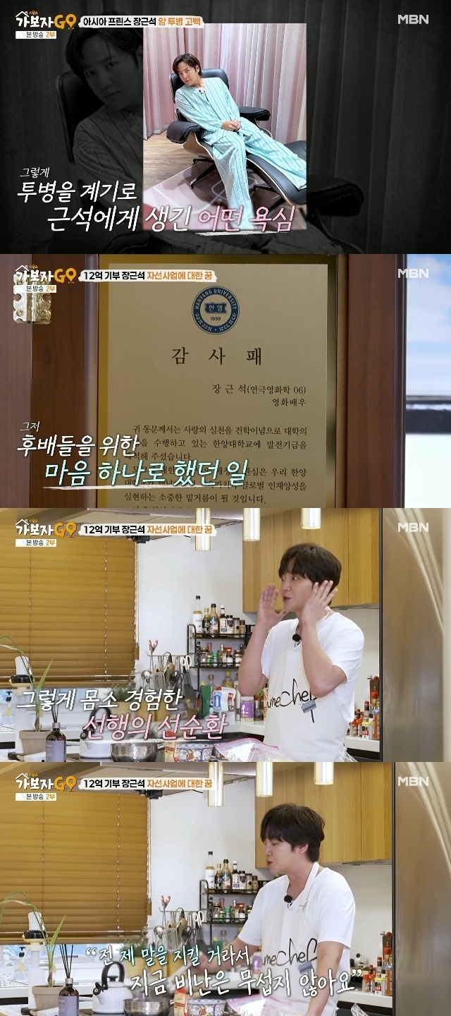 Jang Geun-suk Reflects on Thyroid Cancer Battle and Vows to Expand Charity Efforts