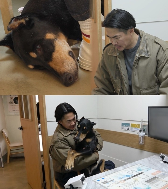Bae Jung-nam dog