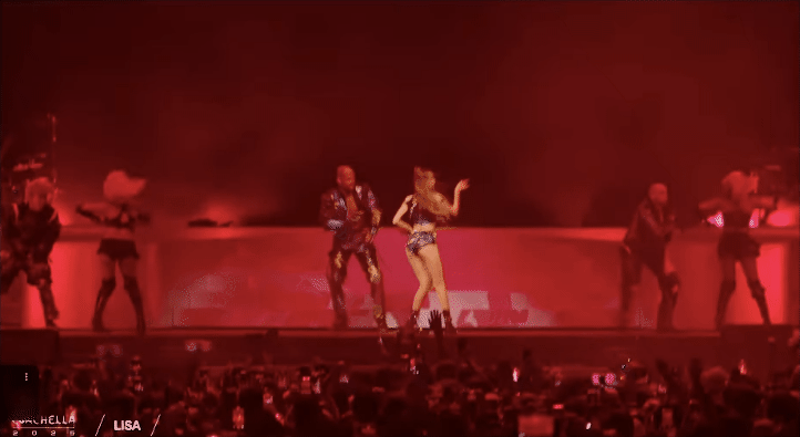 Lisa Delivers Fierce Visuals but Faces Live Vocal Hurdles at Coachella 2025 Week 2 8