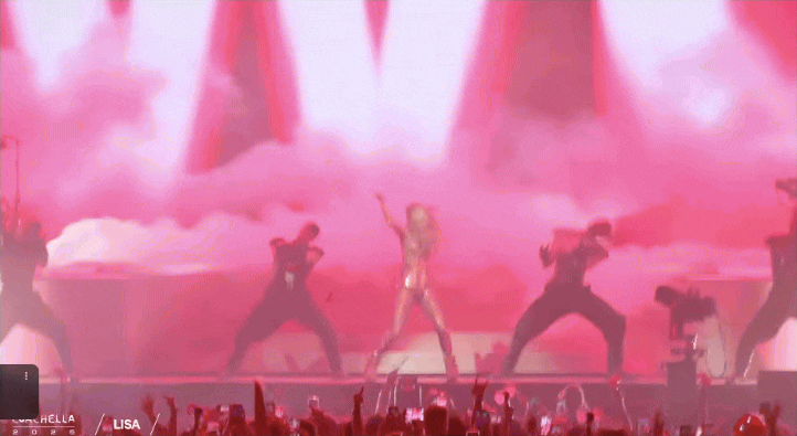 Lisa Delivers Fierce Visuals but Faces Live Vocal Hurdles at Coachella 2025 Week 2 3