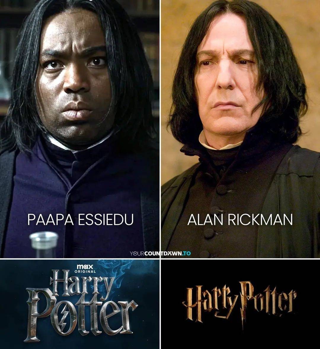 Heated Debate Erupts Over Casting of Black Actor as Professor Snape in New Harry Potter Series 3