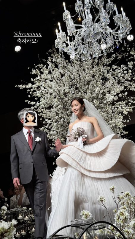 T-ara’s Hyomin wedding 4