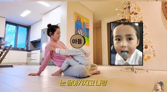 Celebrity Kids Step into the Spotlight Lee Min-jung Son Tae-young and Han Ga-in 7