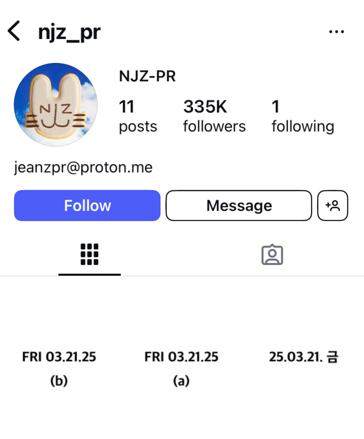njz newjean pr instagram
