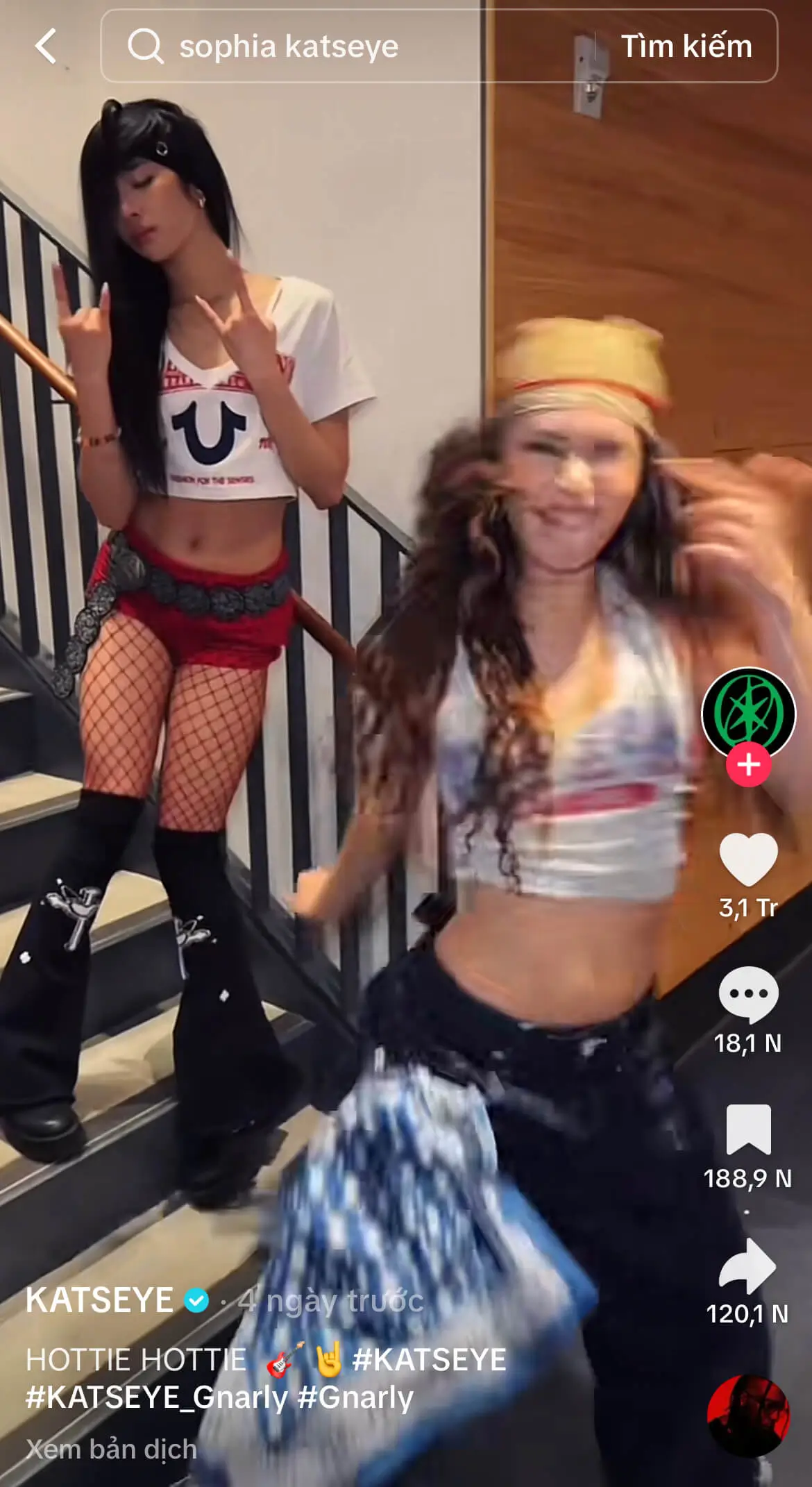 katseye gnarly summer 2025stairs-crop_top-fishnets-dancing.