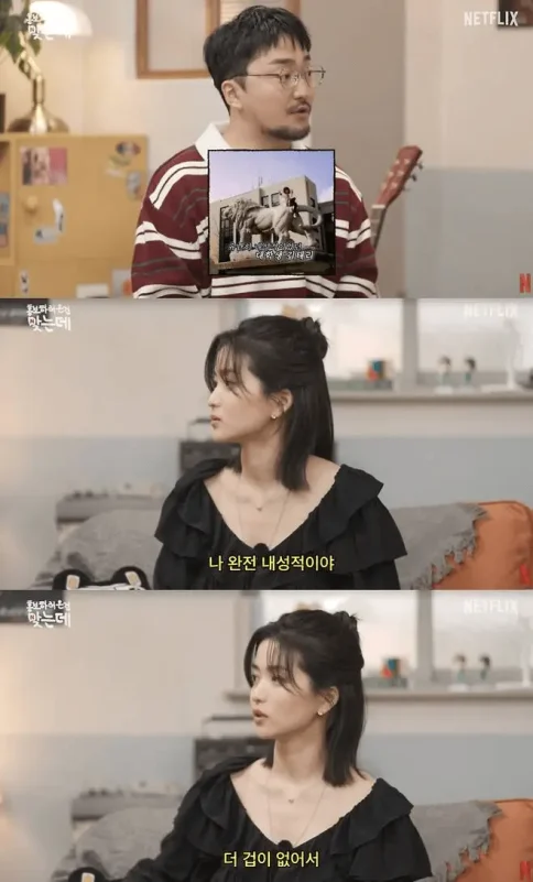 kim tae-ri lion statue memeIndoor-conversations-Korean-Netflix.