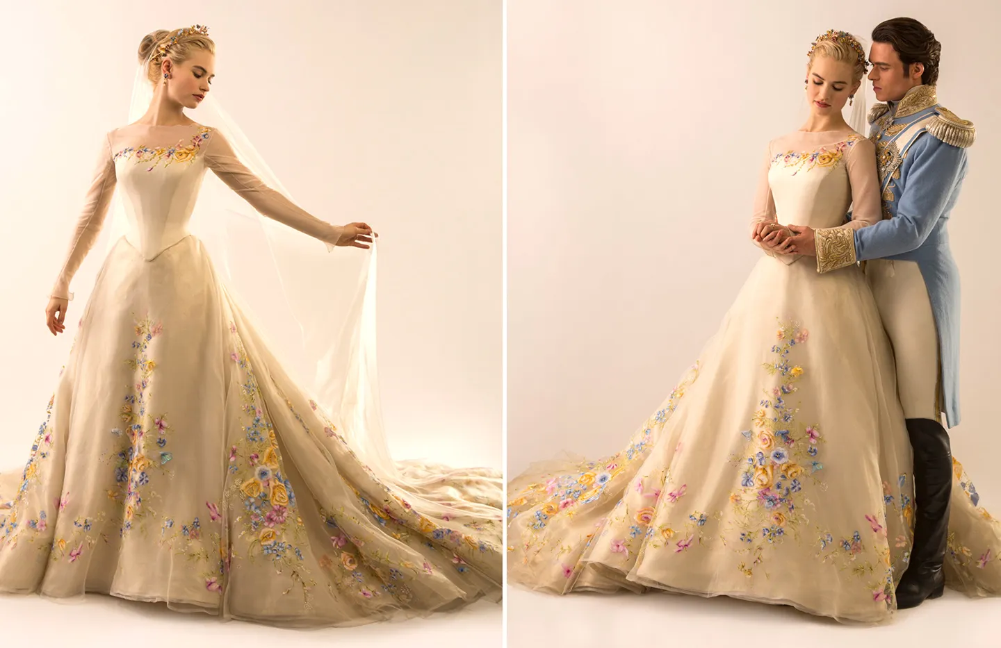 most beautiful movie bridesCinderella-wedding-gown-prince-flowers.