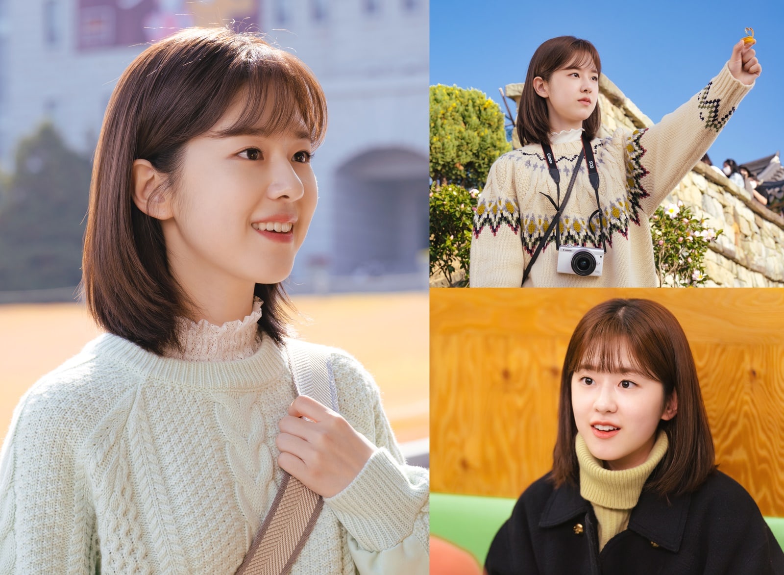 school bullying k-drama controversywoman-shortHair-sweater-camera.