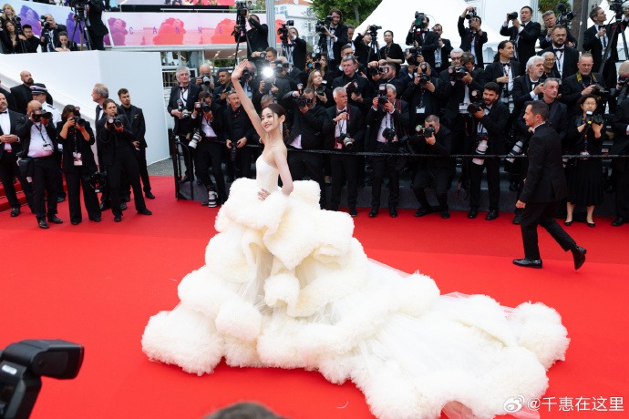 cannes 2025 asian celebrities red carpet controversyRedCarpet-Celebrity-Paparazzi-WhiteDress.