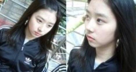 lee joo-bin girl group traineewoman-jacket-earrings-longhair.