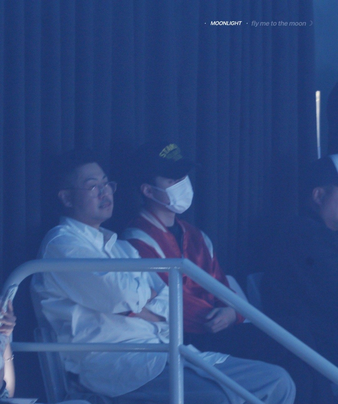 exo kai solo concert supportPeople-Sitting-Mask-Glasses.