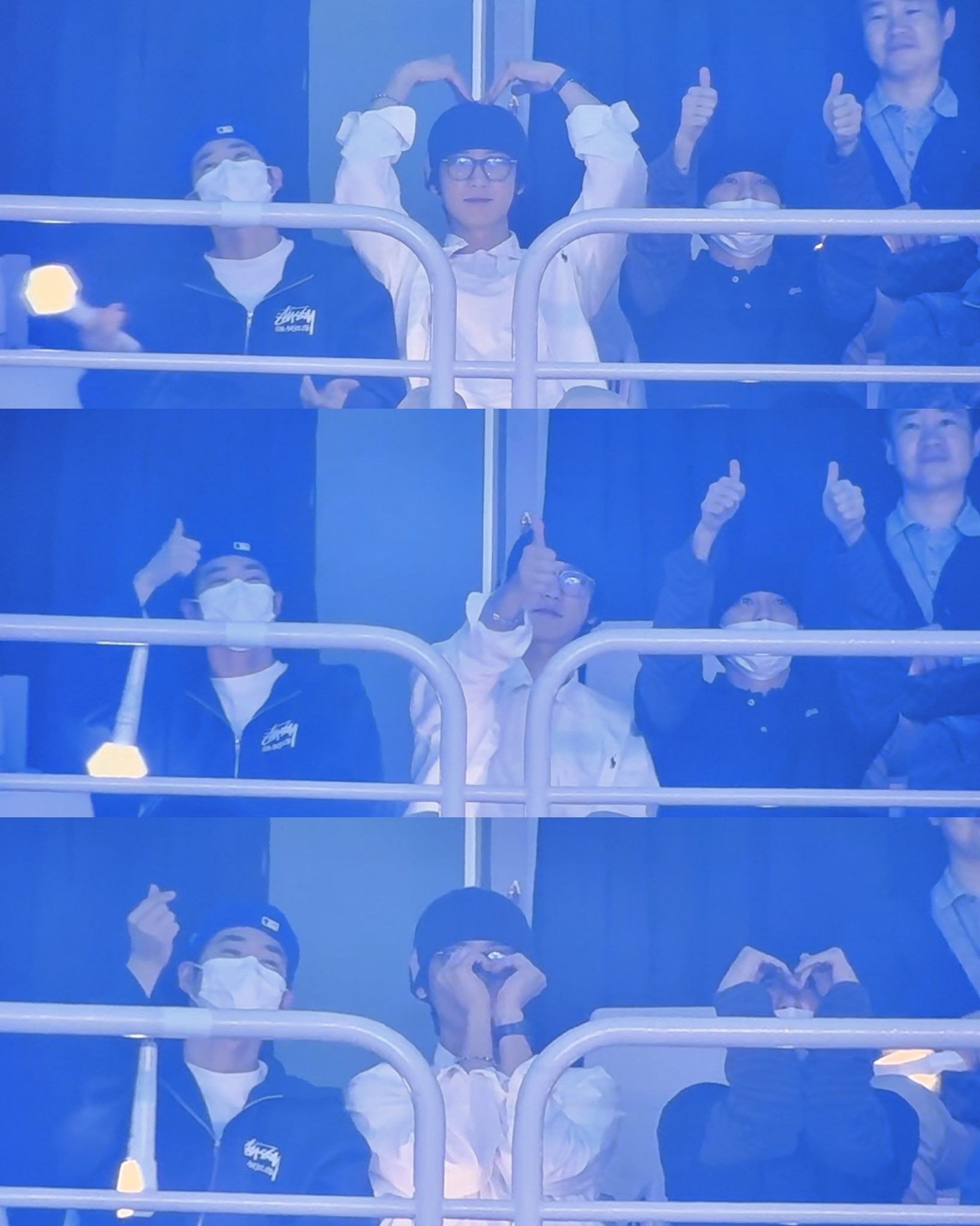 exo kai solo concert supportconcert-fans-faceMask-heartShape.