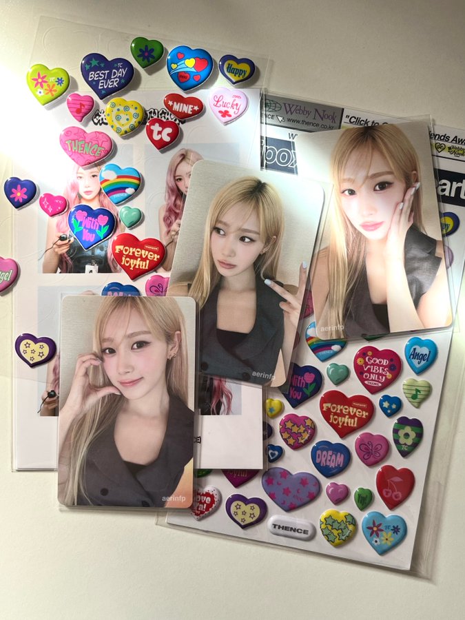 sm entertainment giselle photocard editingkpop-photocards-hearts-stickers.