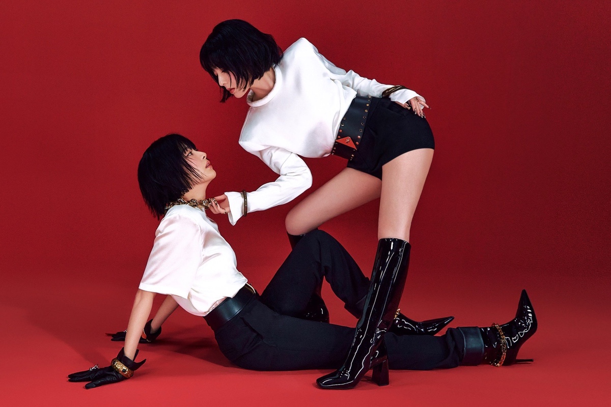 irene seulgi teaser controversyfashion-women-portrait-redbackground.