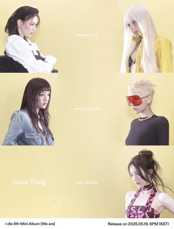 i-dle good thing conceptK-Pop-Group-Members-Collage.