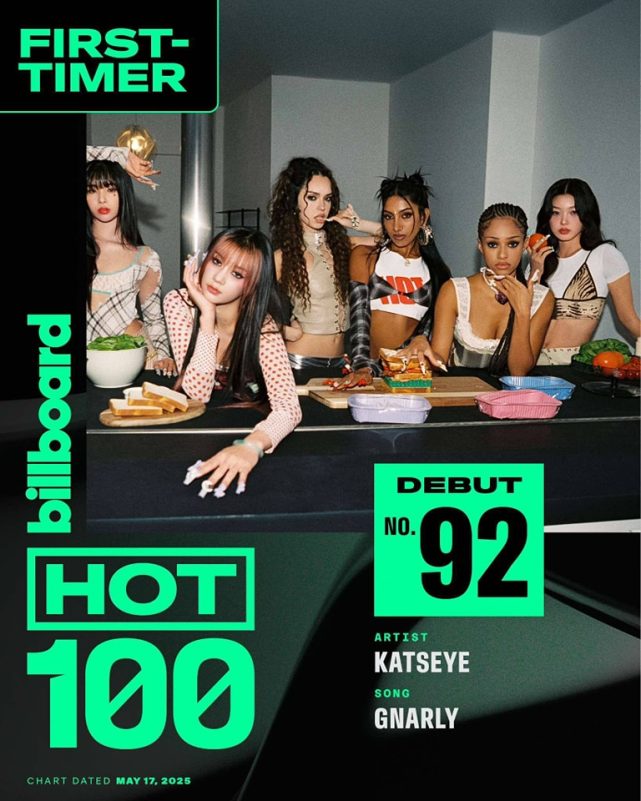 KATSEYE billboard 100