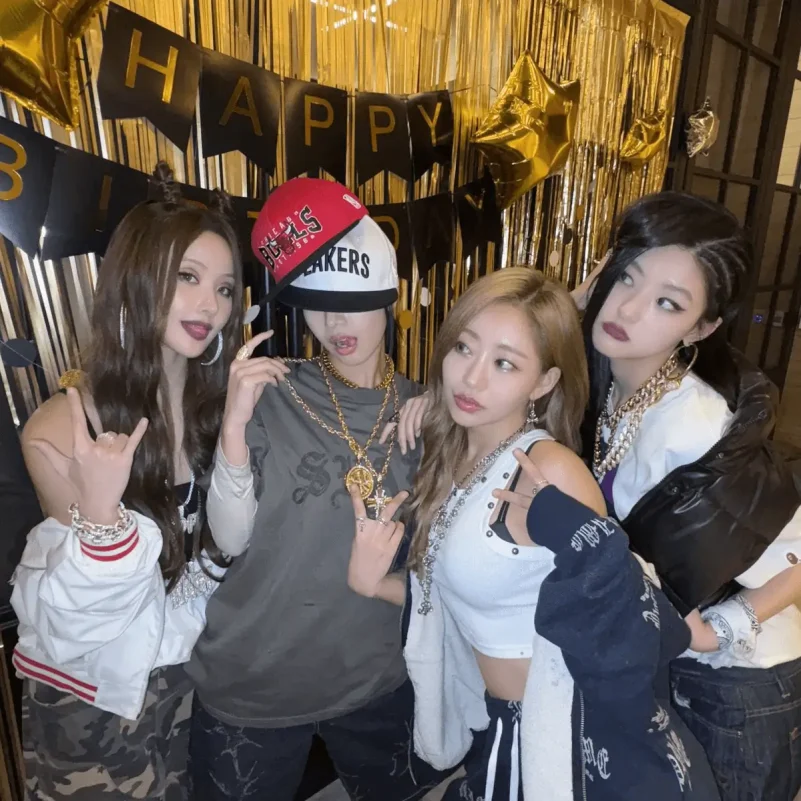 kiss of life racism controversyBirthday-GoldChains-FemaleGroup-Celebration.