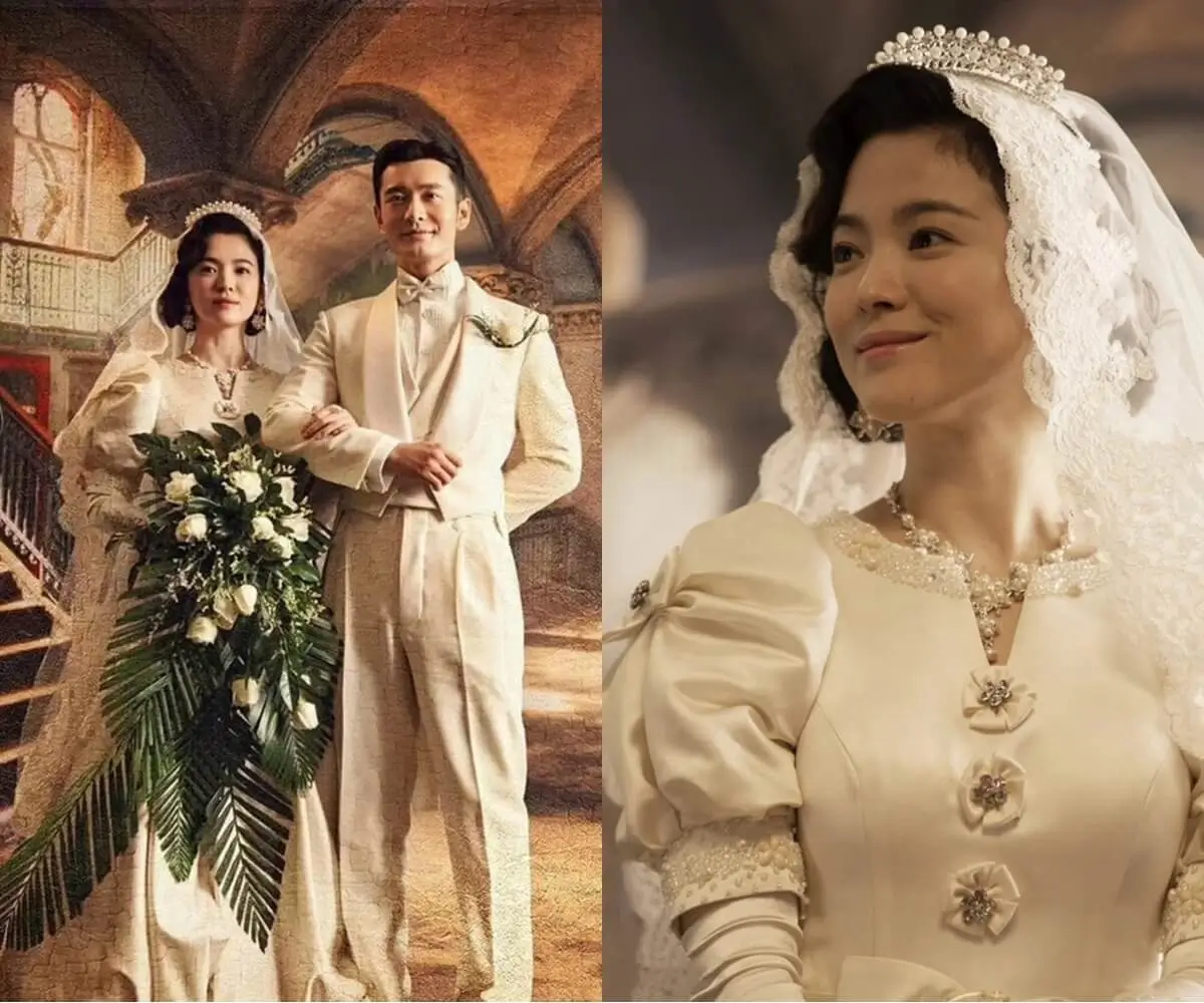 Song Hye-kyo The Crossingwedding-vintage-couple-bride.