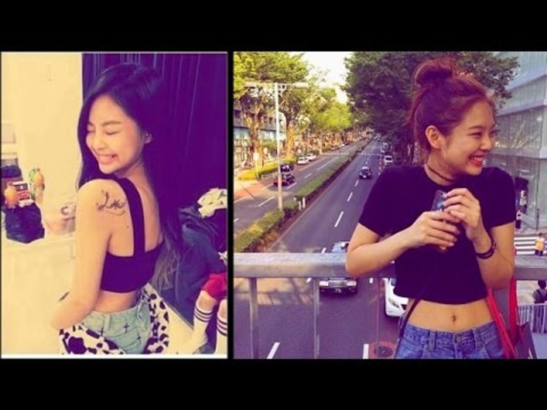 Jennie YG journeyjennie-kim-tattoo-street-style.