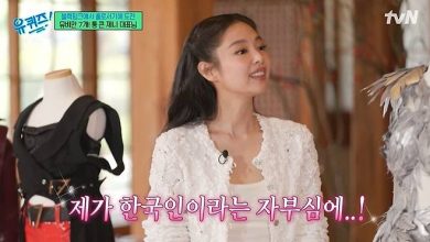 Jennie Seoul Paradise CityJennie-white-jacket-mannequin-tvN.