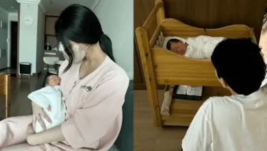 Choi Yeon-cheong childbirth emergency C-sectionnewborn-mother-father-baby-crib.