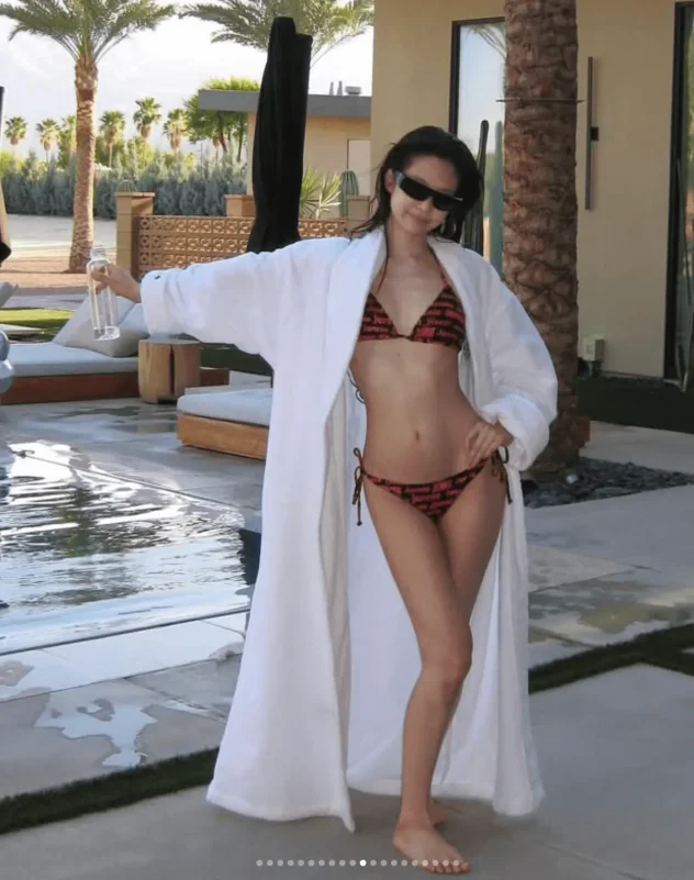 Jennie Coachella bikini