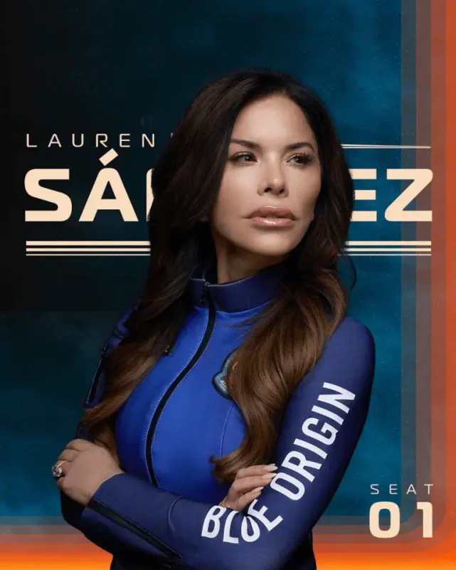 who is lauren sánchezLaurenSanchez-BlueOrigin-Spacesuit-Astronaut.