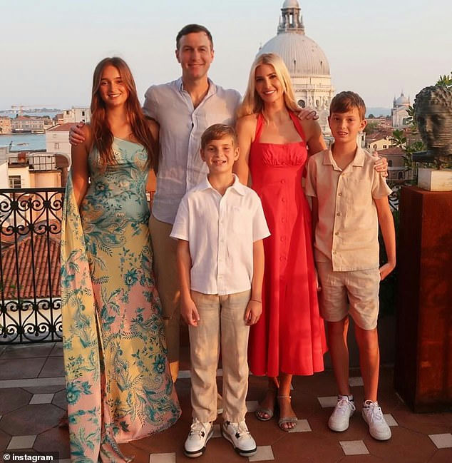 ivanka trump jeff bezos weddingFamily-Vacation-Venice-Portrait.