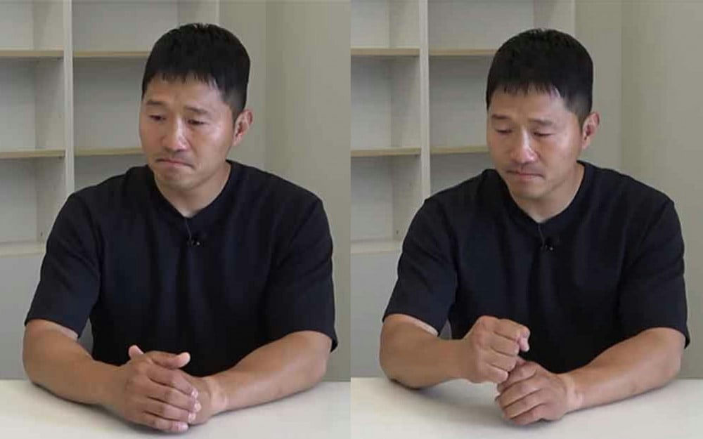 Korean celebrity comeback controversiesman-upset-table-blackshirt.