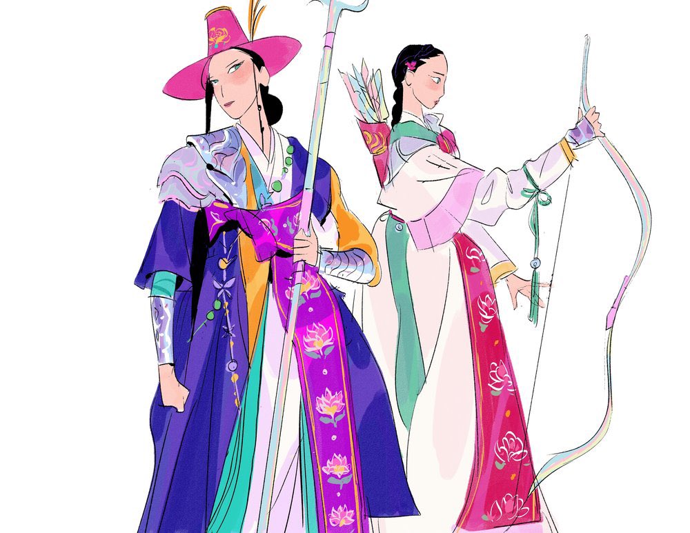 K-Pop Demon Hunters Concept Art